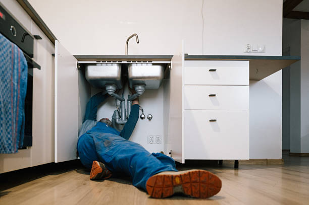 Professional Drain Cleaning technician working in West New York, NJ